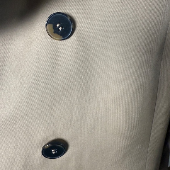 H&M Double-Breasted Trench Coat • Beige/Tan • Size 10 - Picture 4 of 5